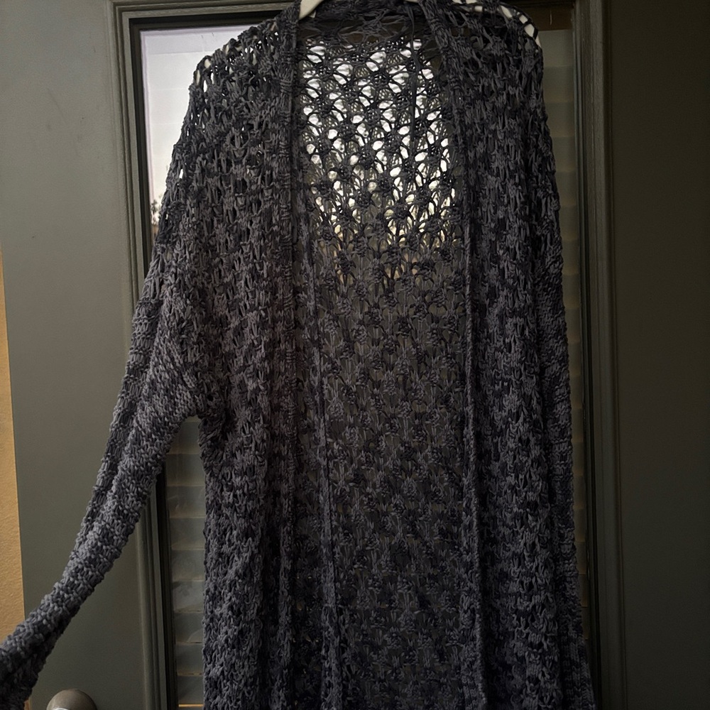 American Eagle Outfitters Open-Knit Cardigan
